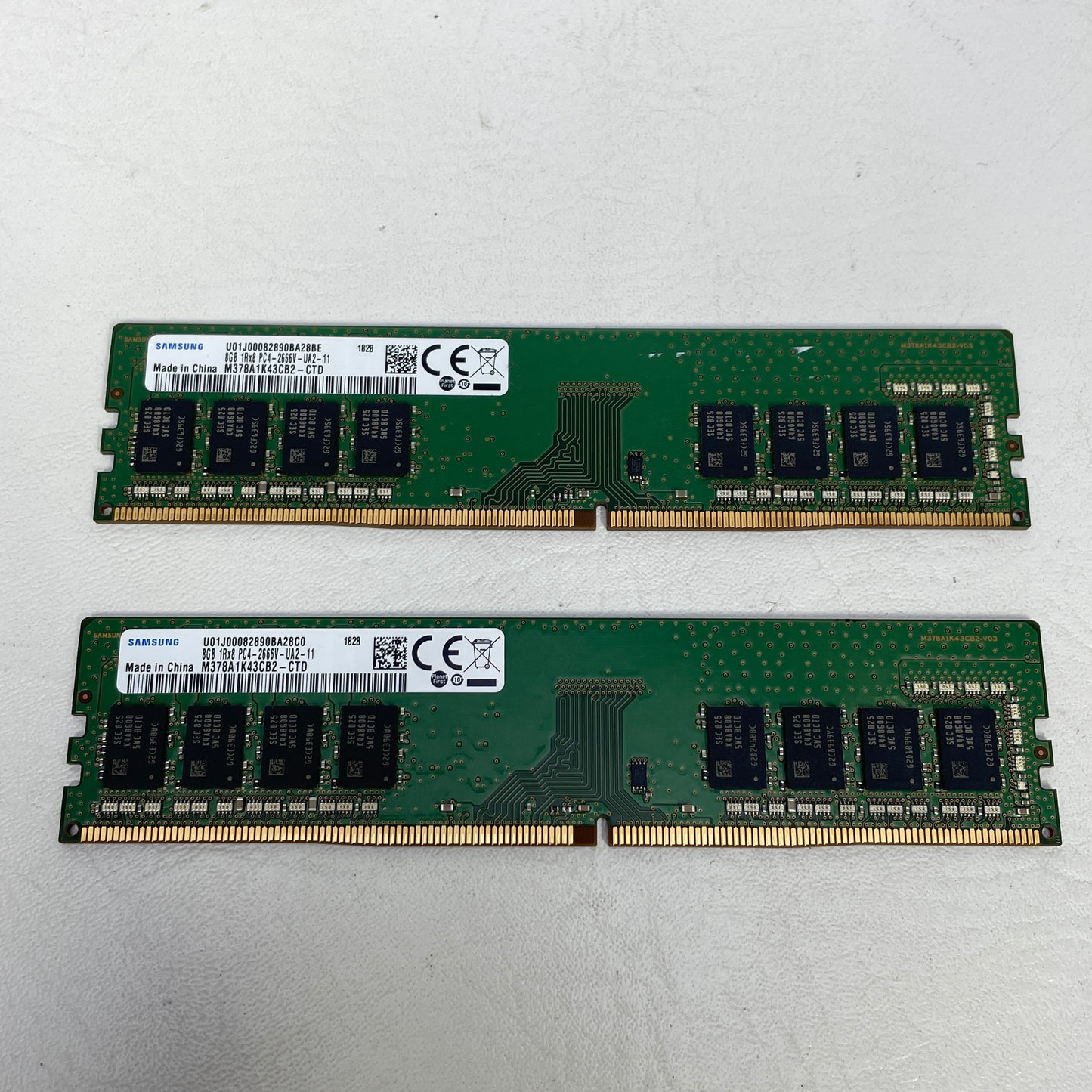 Samsung  M378A1K43CB2-CTD 16GB (2x8GB) RAM DDR4 2666MHz