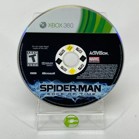 Spiderman: Edge of Time (Microsoft Xbox 360, 2011) Disc Only
