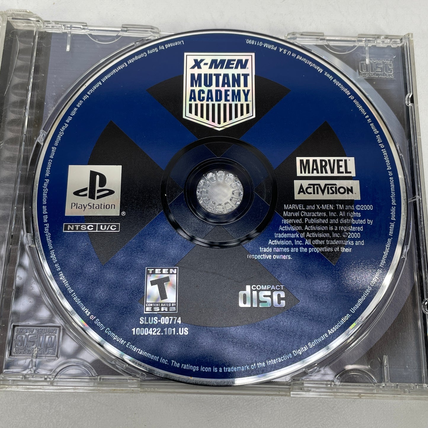 X-men Mutant Academy (Sony PlayStation 1 PS1, 2000)