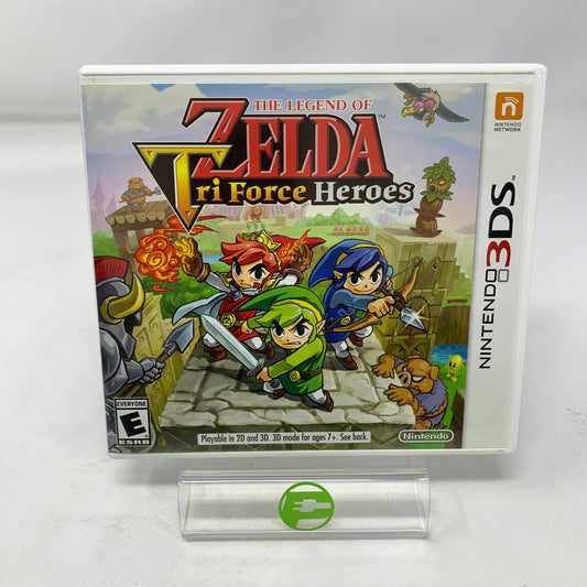 Zelda Tri Force Heroes (Nintendo 3DS, 2015)