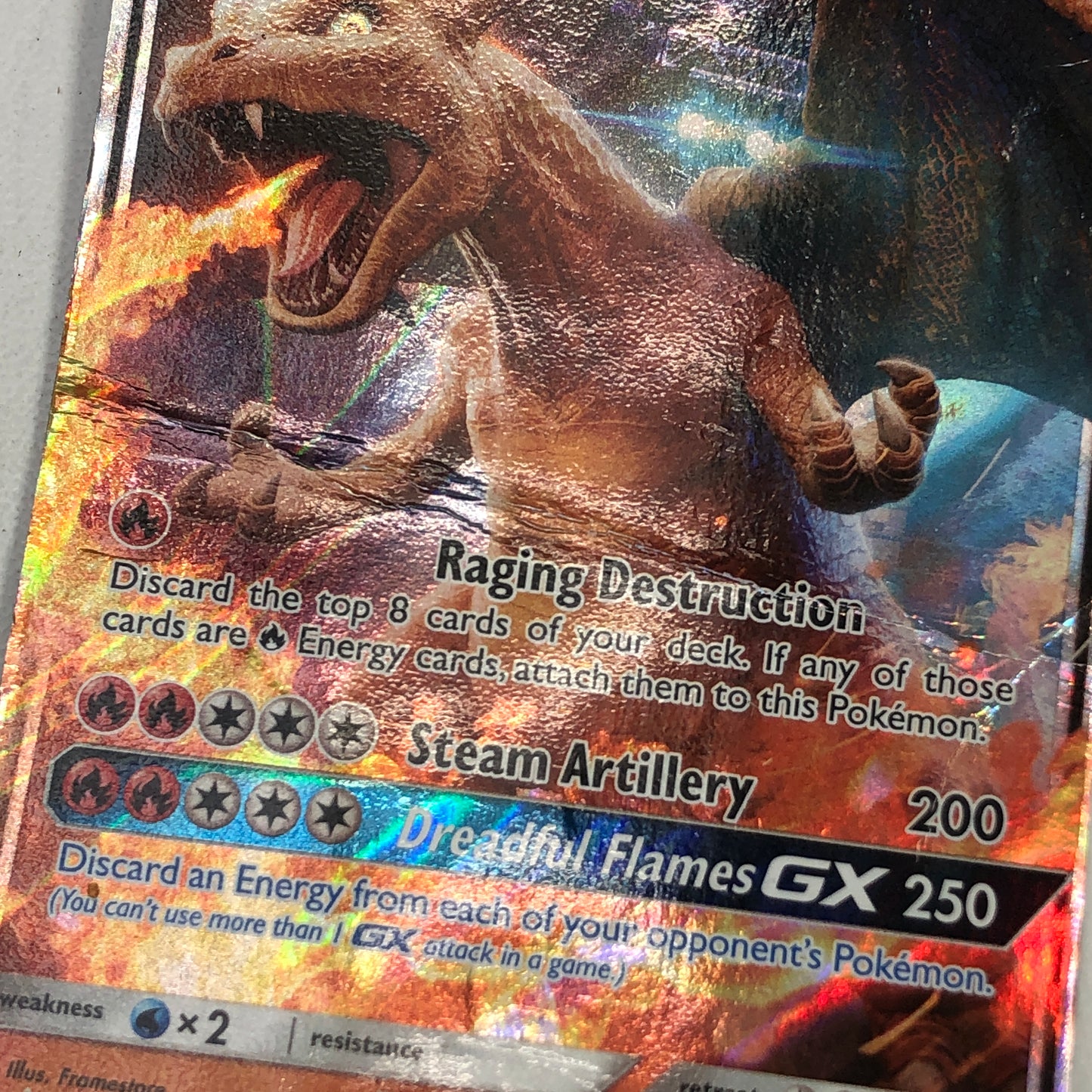 Pokémon TCG Sun & Moon: Black Star Promos Charizard GX SM195 English