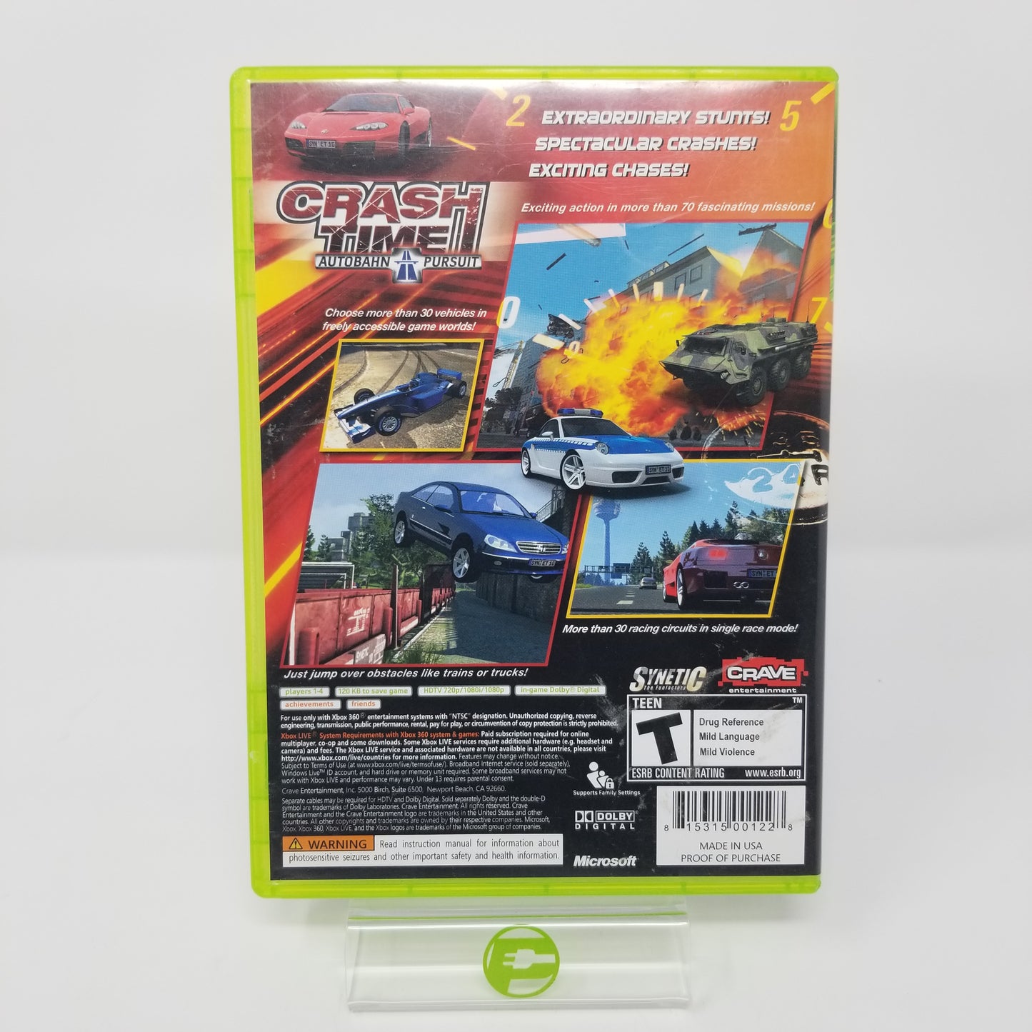 Crash Time  (Microsoft Xbox 360,  2008)