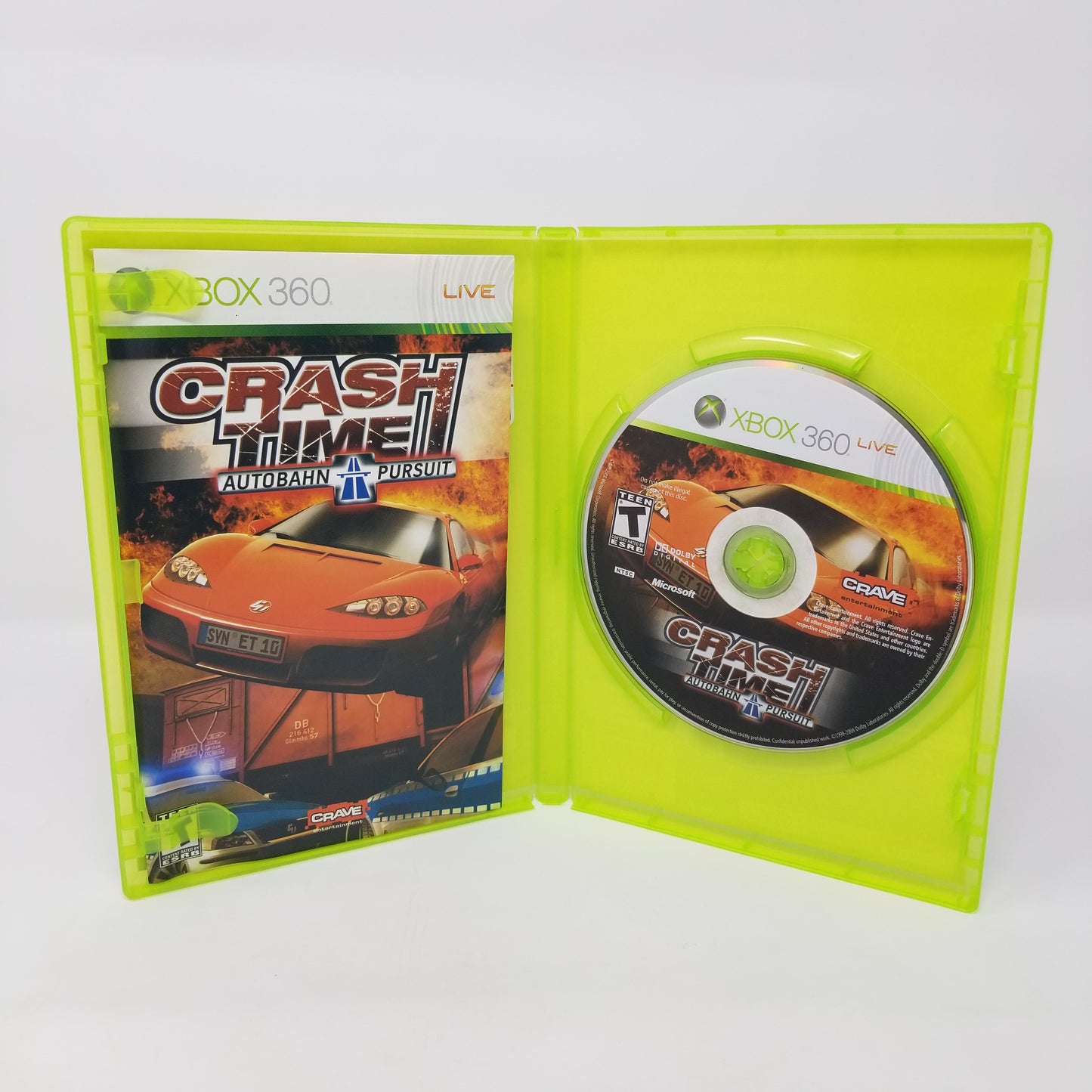 Crash Time  (Microsoft Xbox 360,  2008)