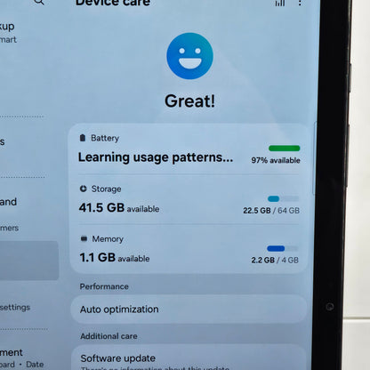 T-Mobile Samsung Galaxy Tab A9+ 5G 64GB Graphite SM-X218U Metro Android Tablet