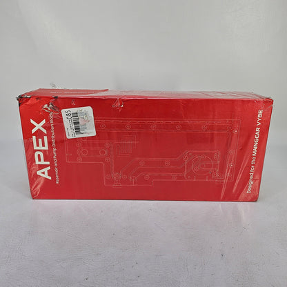 New APEX MC929901 Reservoir Pump Distribution Block Black MAINGEAR VYBE PC Case