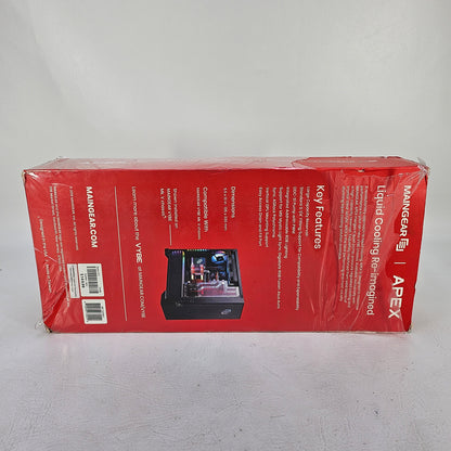 New APEX MC929901 Reservoir Pump Distribution Block Black MAINGEAR VYBE PC Case