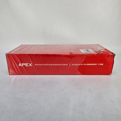 New APEX MC929901 Reservoir Pump Distribution Block Black MAINGEAR VYBE PC Case