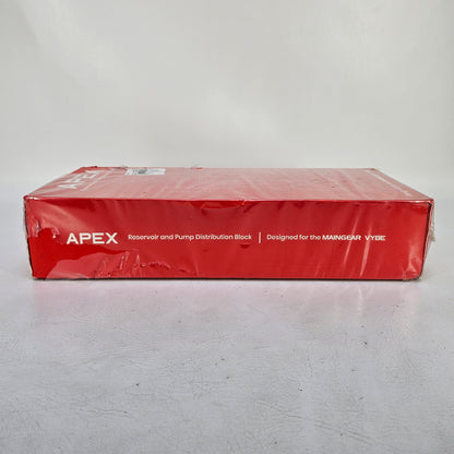 New APEX MC929901 Reservoir Pump Distribution Block Black MAINGEAR VYBE PC Case