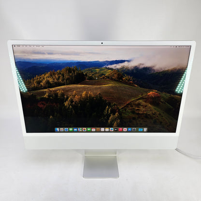 2021 Apple iMac 24" M1 7 Core 3.2GHz 8GB RAM 256GB SSD Silver MGTF3LL/A