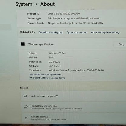 Dell Precision 7670 16" i9-12950HX 2.3GHz 64GB RAM 1TB SSD
