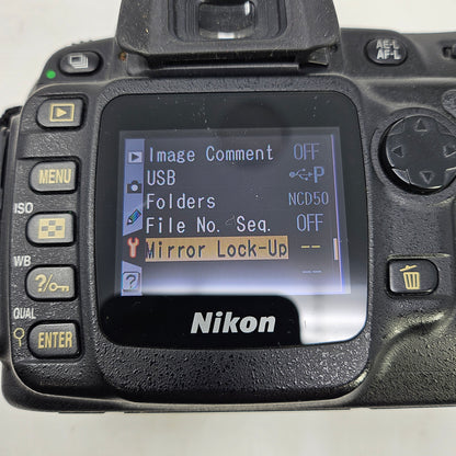 Nikon D50 6.1MP Digital SLR DSLR Camera