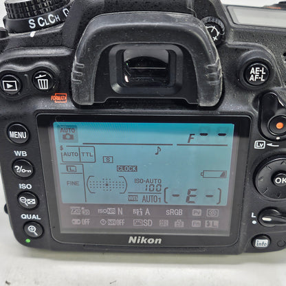 Nikon D7000 16.2 MP Digital SLR DSLR Camera Black