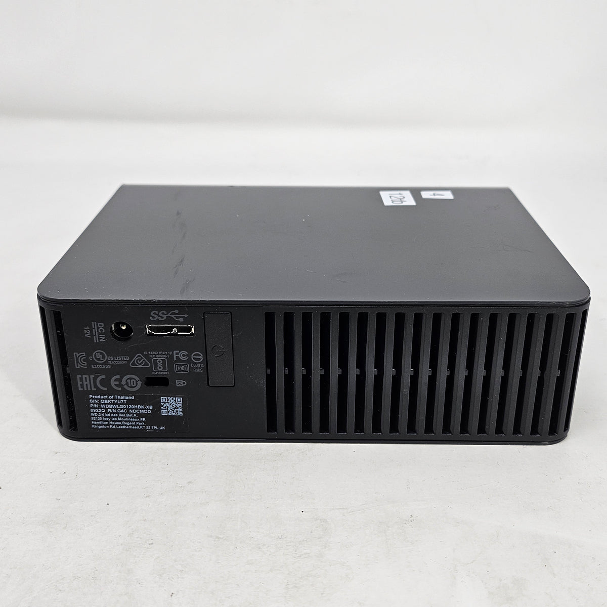 Western Digital WD 3.5" WDBWLG012HBK-XB 12TB USB 3.0 HDD