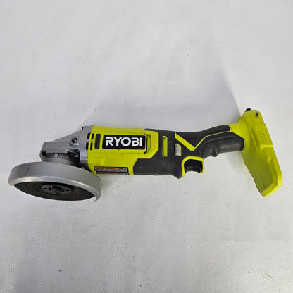Ryobi ONE+ 18V Cordless 4-1/2" Angle Grinder PCL445 with 4.0 Ah Battery Combo