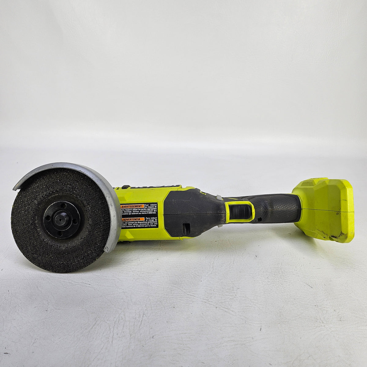 Ryobi ONE+ 18V Cordless 4-1/2" Angle Grinder PCL445 with 4.0 Ah Battery Combo