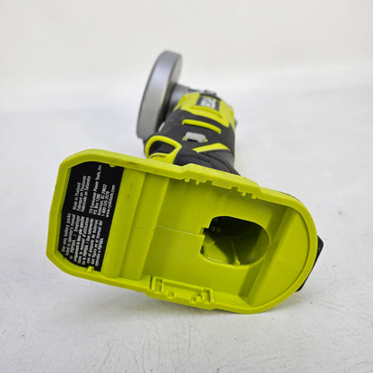 Ryobi ONE+ 18V Cordless 4-1/2" Angle Grinder PCL445 with 4.0 Ah Battery Combo