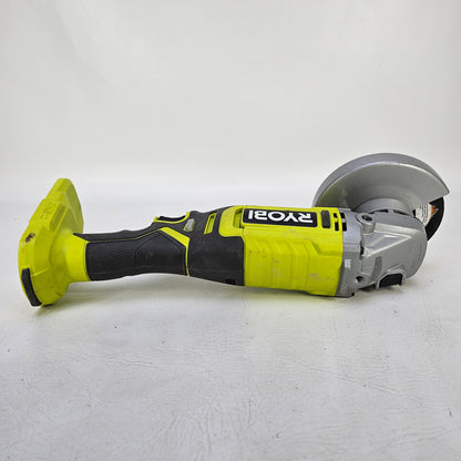 Ryobi ONE+ 18V Cordless 4-1/2" Angle Grinder PCL445 with 4.0 Ah Battery Combo