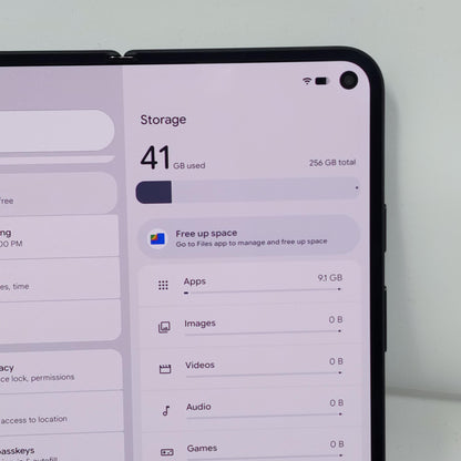Factory Unlocked Google Pixel 11 Pro Fold 256GB Cloudy White GZDQ6