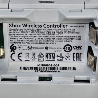 Microsoft Xbox Series X|S Wireless Controller Robot White 1914