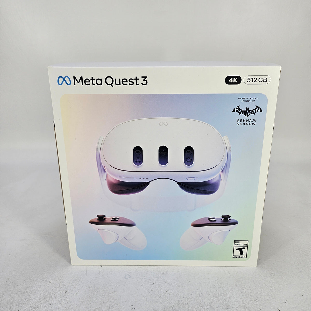 New Meta Quest 3 512GB VR Headset Batman Arkham Shadow Bundle MC-1204060-03