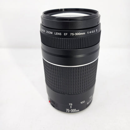 Canon EF 75-300mm f/4-5.6 III Telephoto Zoom Lens for Canon EF Mount