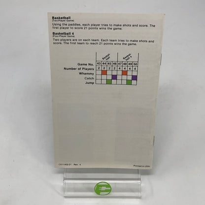 Video Olympics (Atari 2600, 1977)