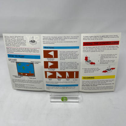 Sky Diver (Atari 2600, 1977)