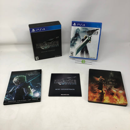 Final Fantasy VII Remake [Deluxe Edition] (Sony PlayStation 4 PS4, 2020) 