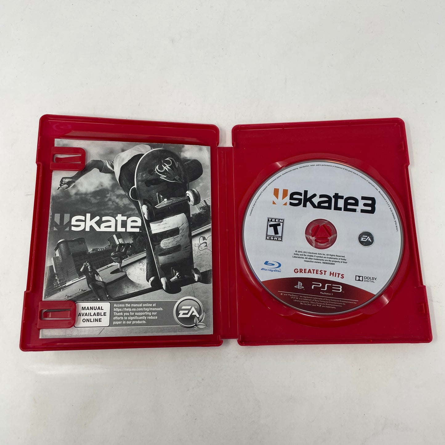 Skate 3 (Sony PlayStation 3 PS3, 2010)
