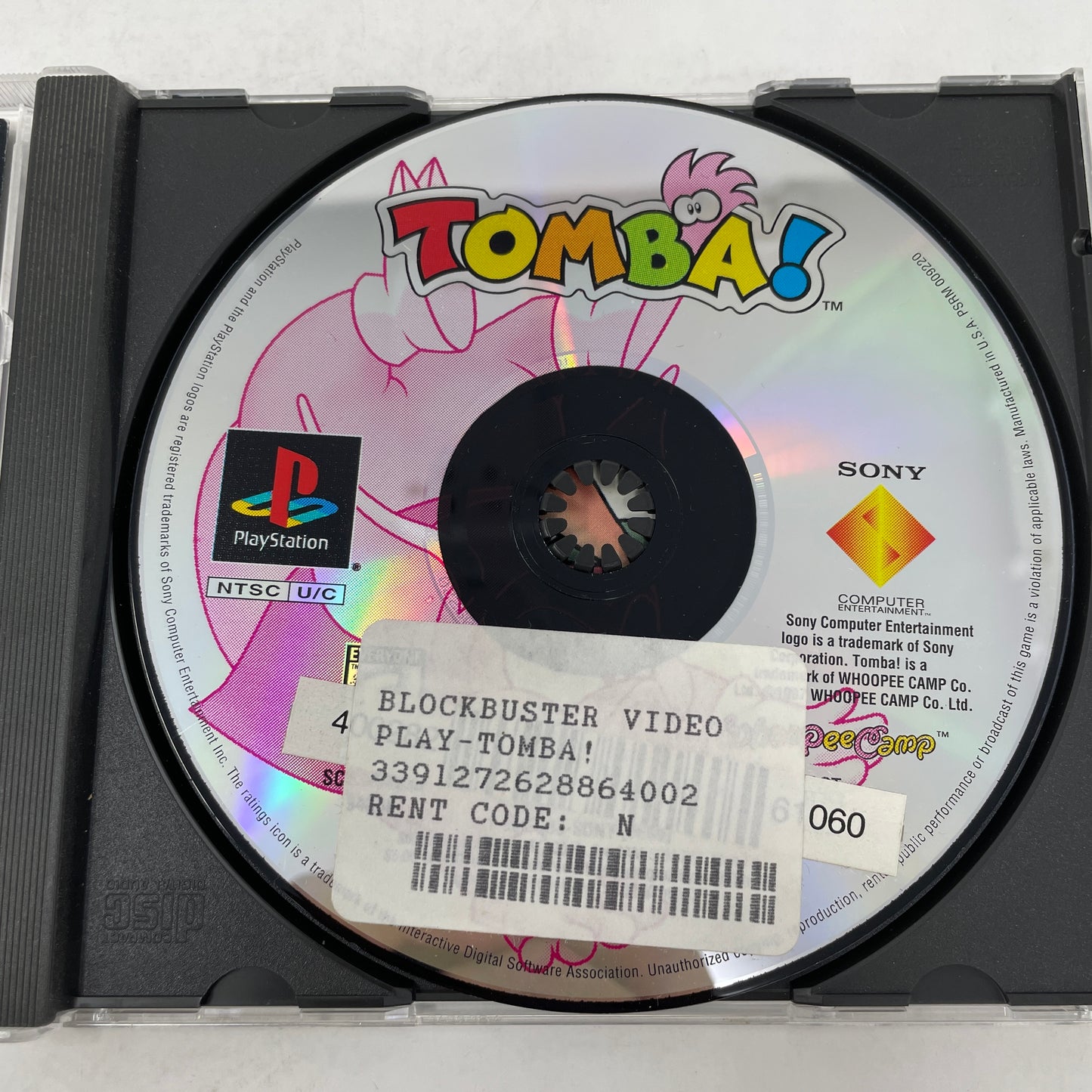 Tomba (Sony PlayStation 1 PS1, 1998)
