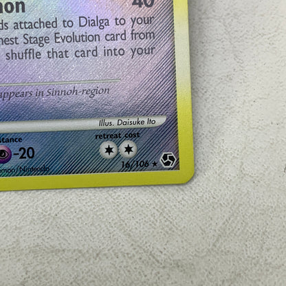 Pokémon TCG Great Encounters Dialga [Stamped] 16/106 Holo English