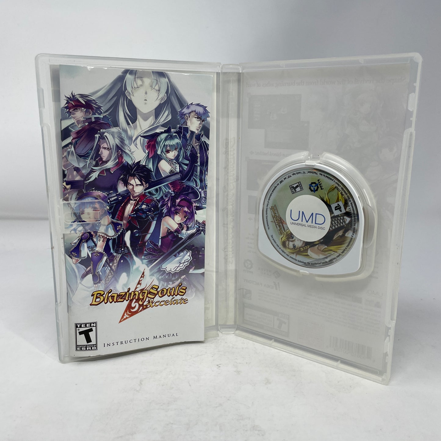 Blazing Souls Accelate (Sony PlayStation Portable PSP, 2010)
