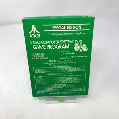 Casino (Atari 2600, 1977)