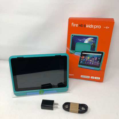 WiFi Only Amazon Fire HD 8 Kids Pro 32GB Hello Teal