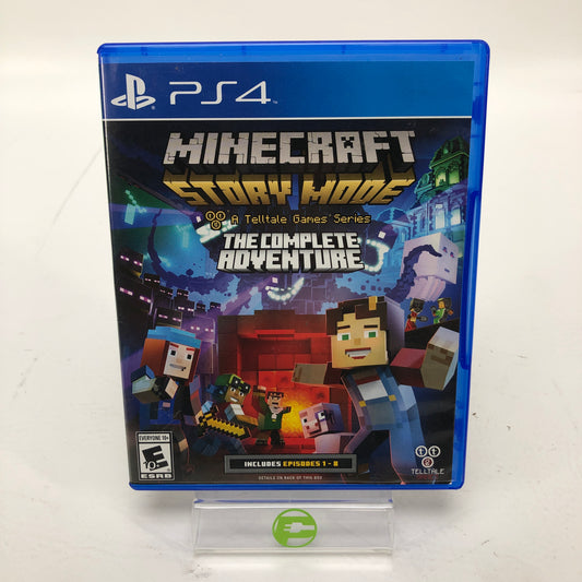 Minecraft: Story Mode Complete Adventure (Sony PlayStation 4 PS4, 2016)