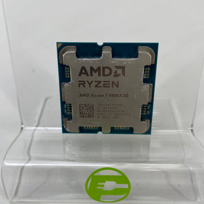 AMD Ryzen 7 9800X3D 4.70GHz 8 Core 100-000001084 16 Thread AM5