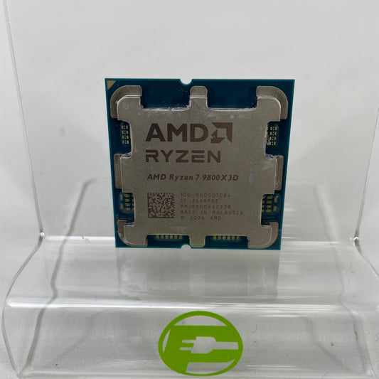 AMD Ryzen 7 9800X3D 4.70GHz 8 Core 100-000001084 16 Thread AM5
