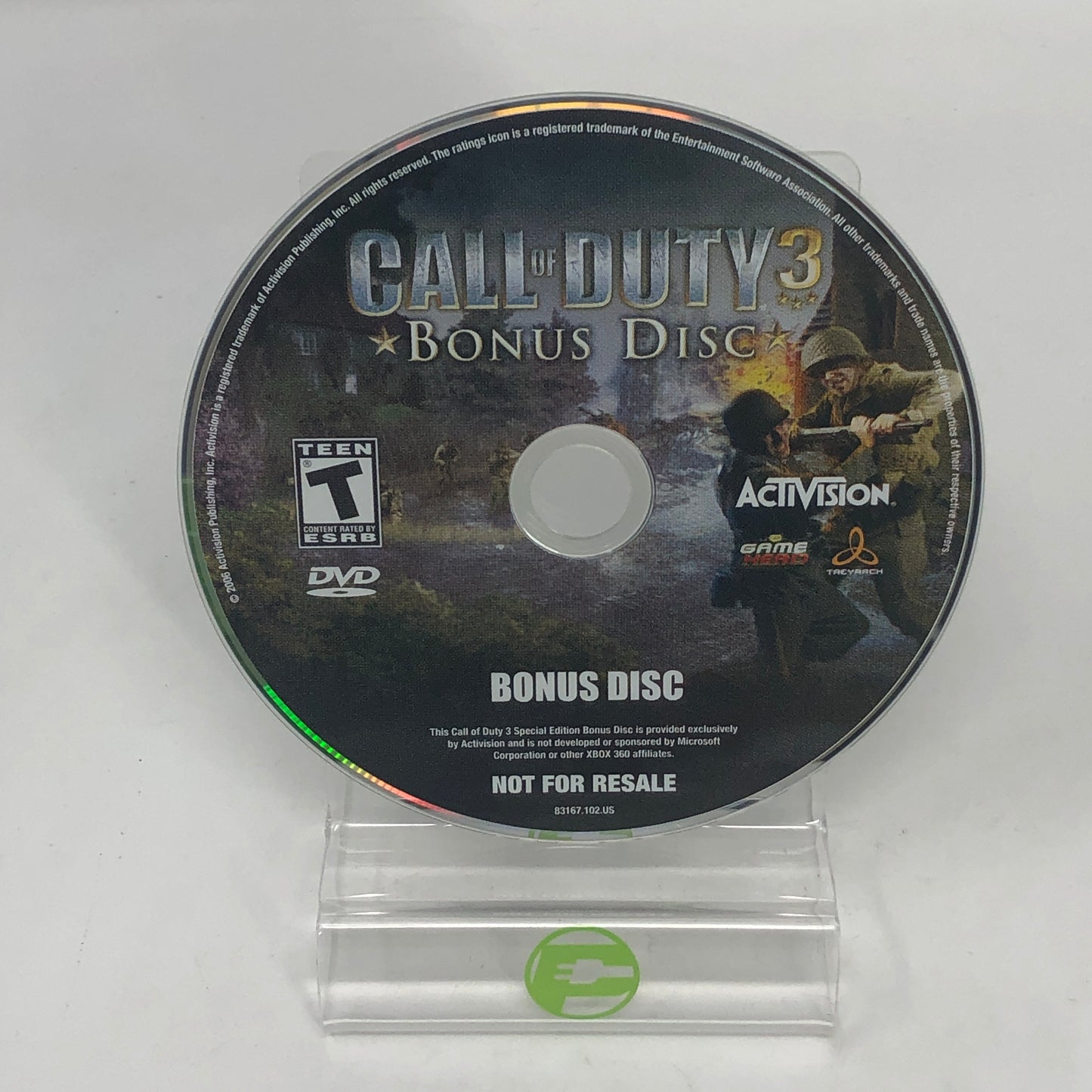 Call of Duty 3 [Platinum Hits] (Microsoft Xbox 360, 2008)
