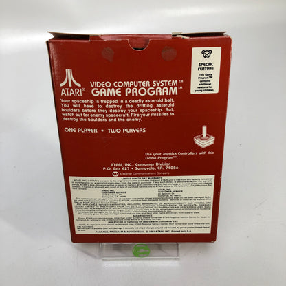 Asteroids (Atari 2600, 1980)