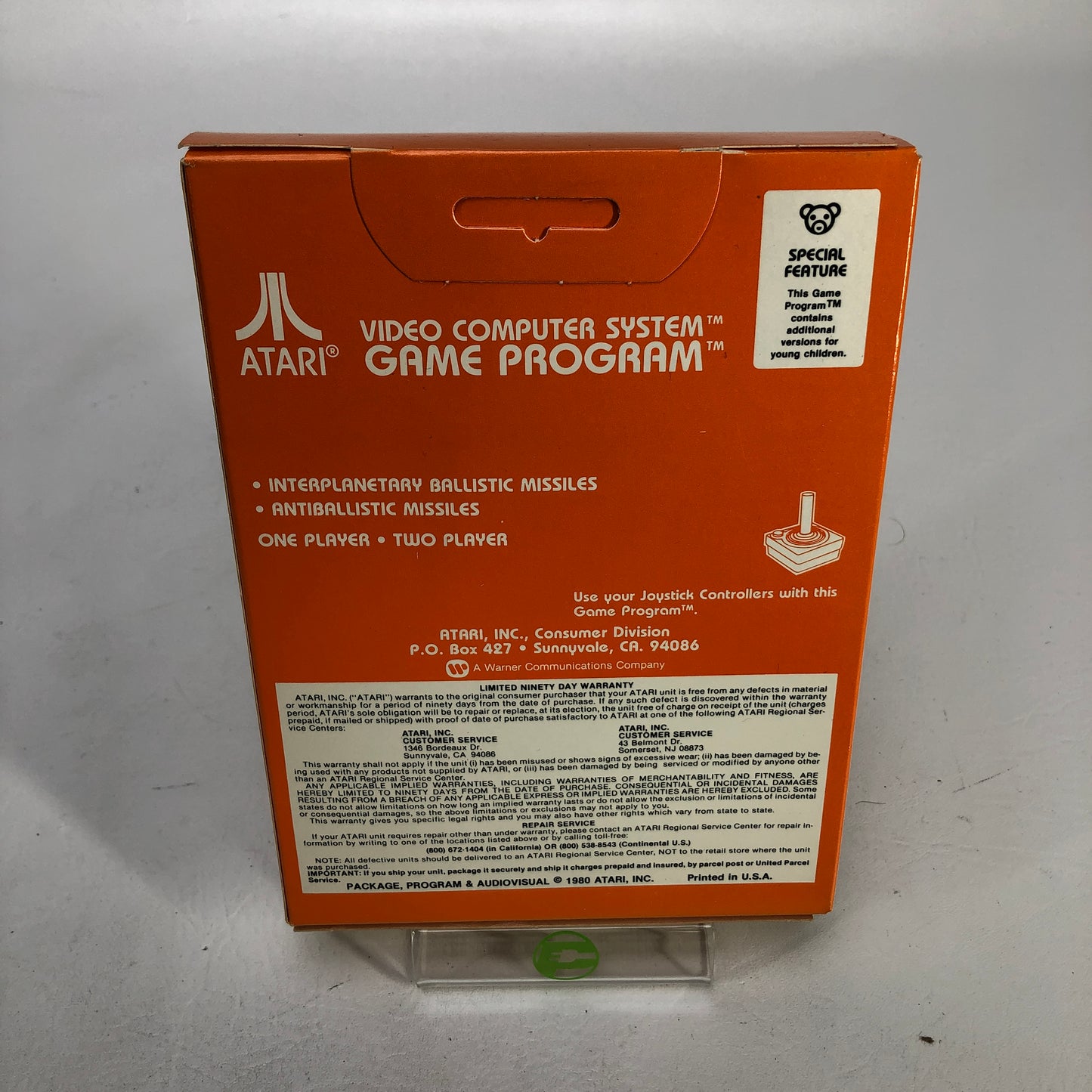 New Missile Command (Atari 2600, 1980)