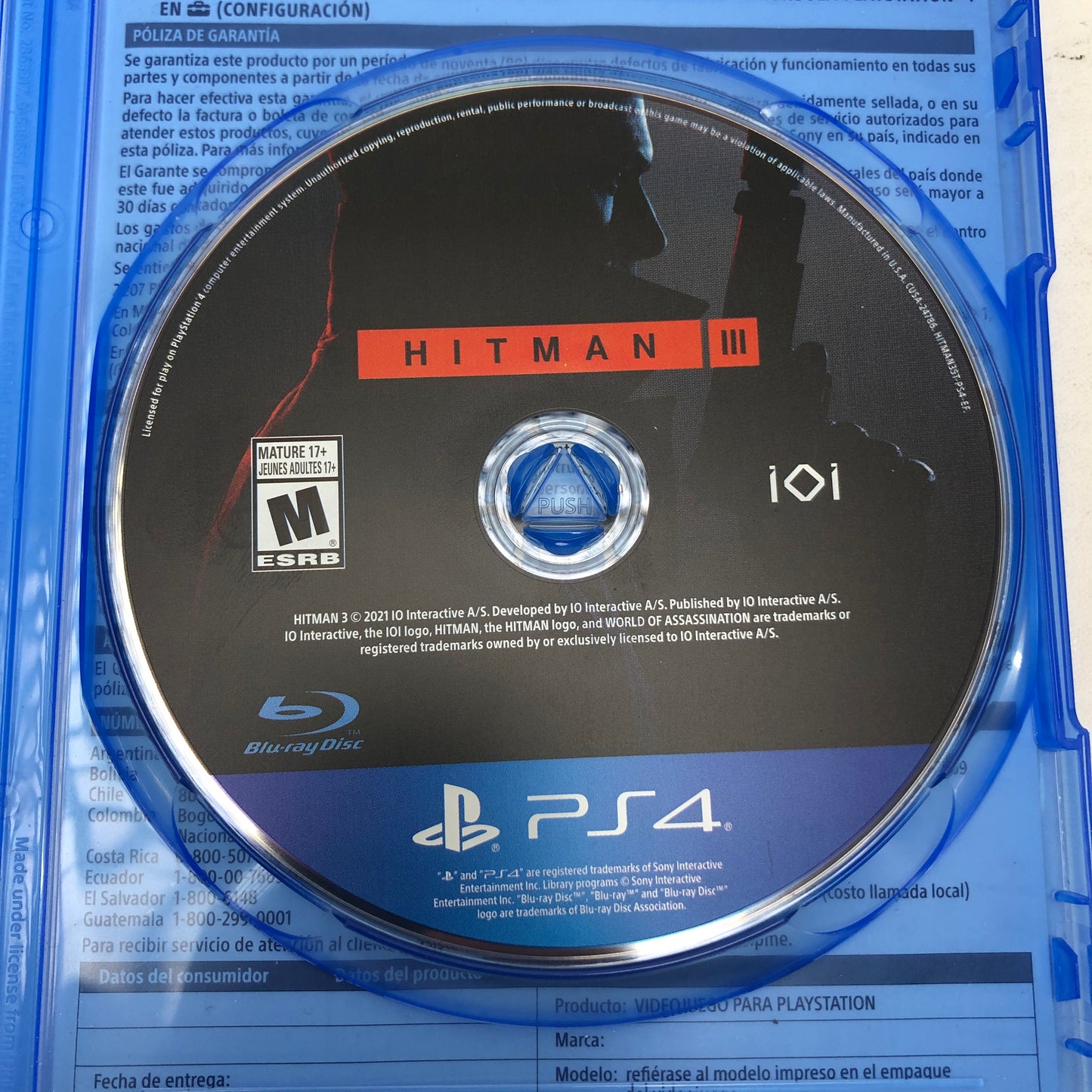 Hitman 3 (Sony PlayStation 4 PS4, 2021)