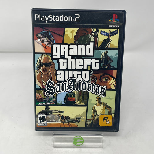 Grand Theft Auto San Andreas (Sony PlayStation 2 PS2, 2004)