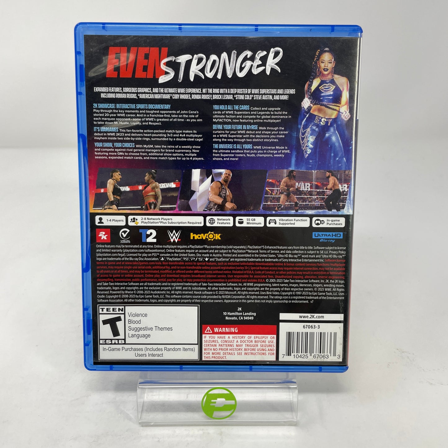 WWE 2K23 (Sony PlayStation 5 PS5, 2023)