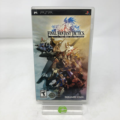 Final Fantasy Tactics: The War of the Lions (Sony PlayStation Portable PSP, 2007)