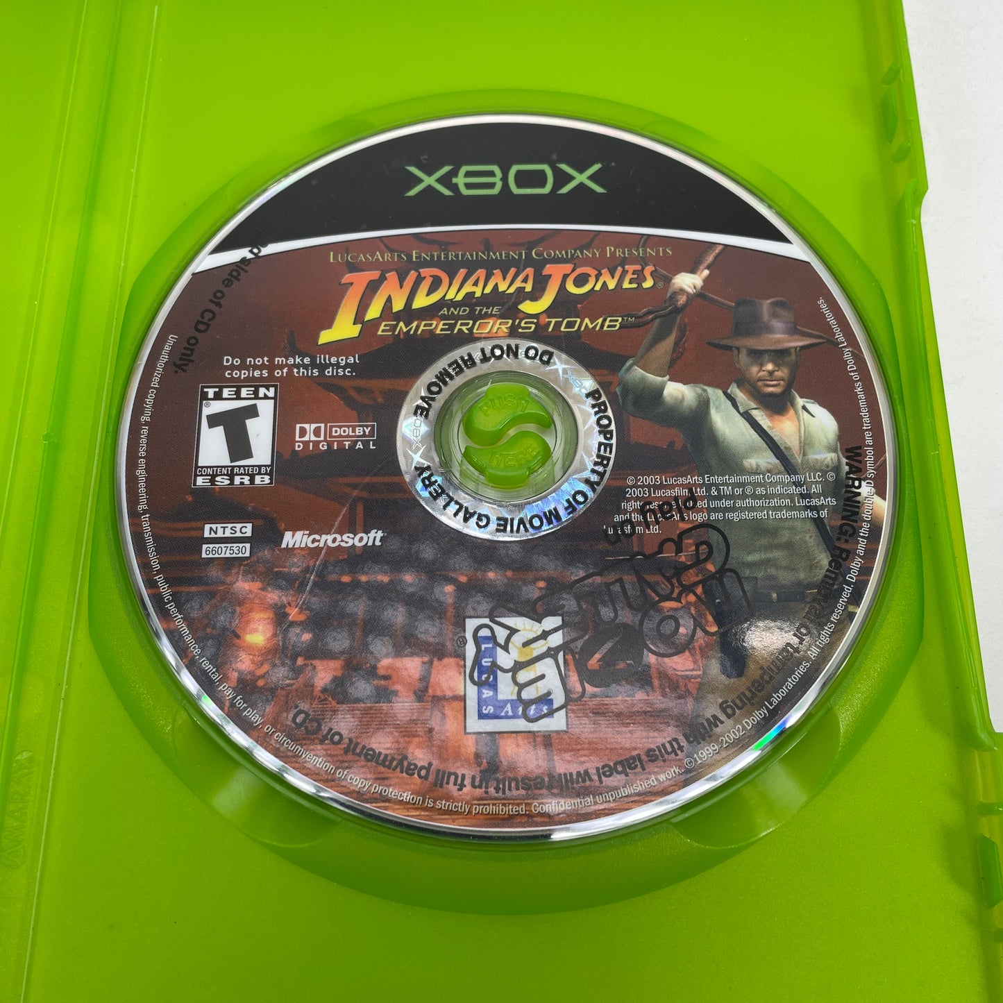 Indiana Jones and the Emperor's Tomb (Microsoft Xbox, 2003)