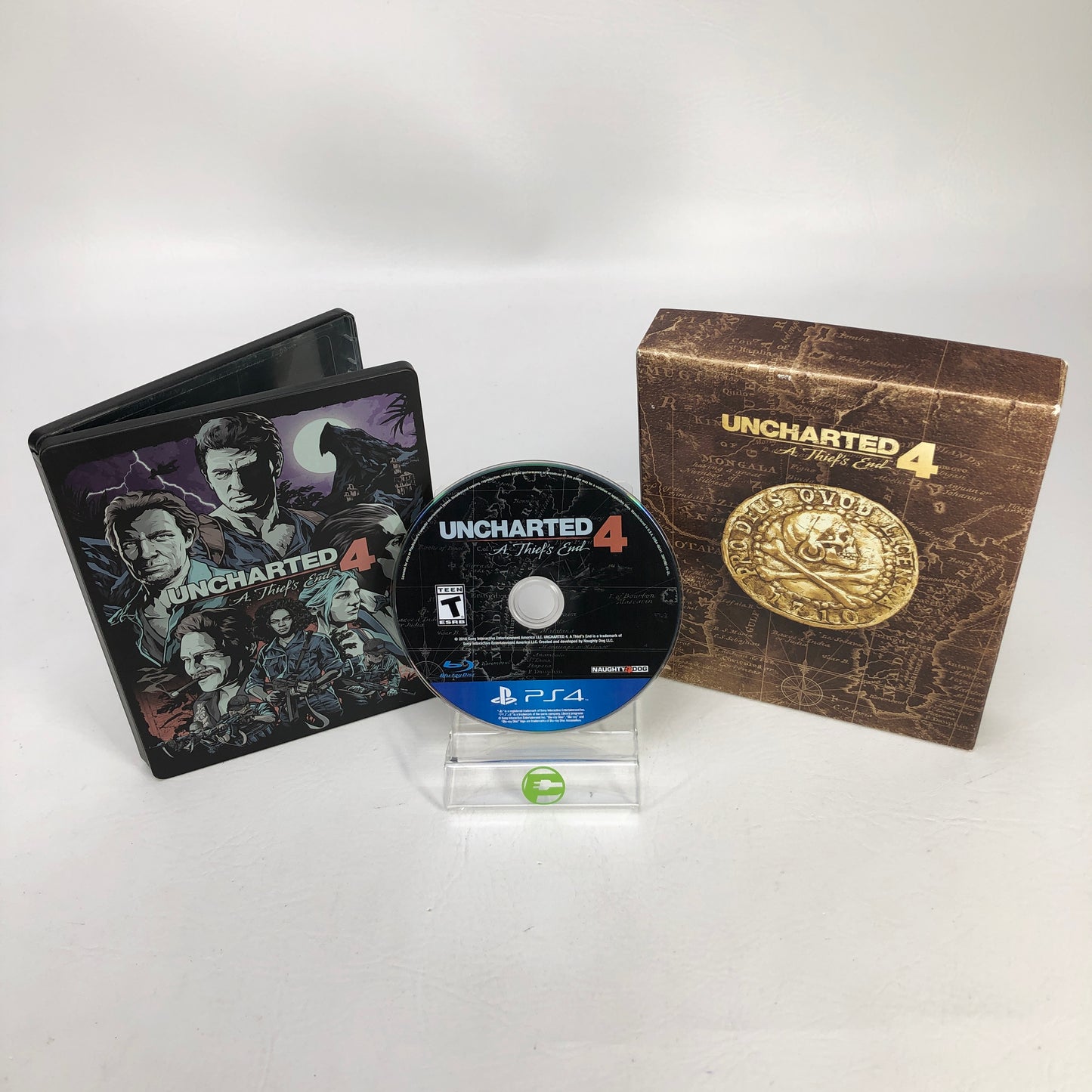 Uncharted 4 A Thief's End (Steelbook Edition) (Sony PlayStation 4 PS4, 2016)