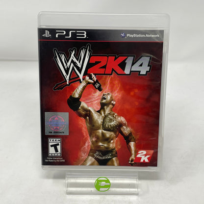 WWE 2K14 (Sony PlayStation 3 PS3, 2013)