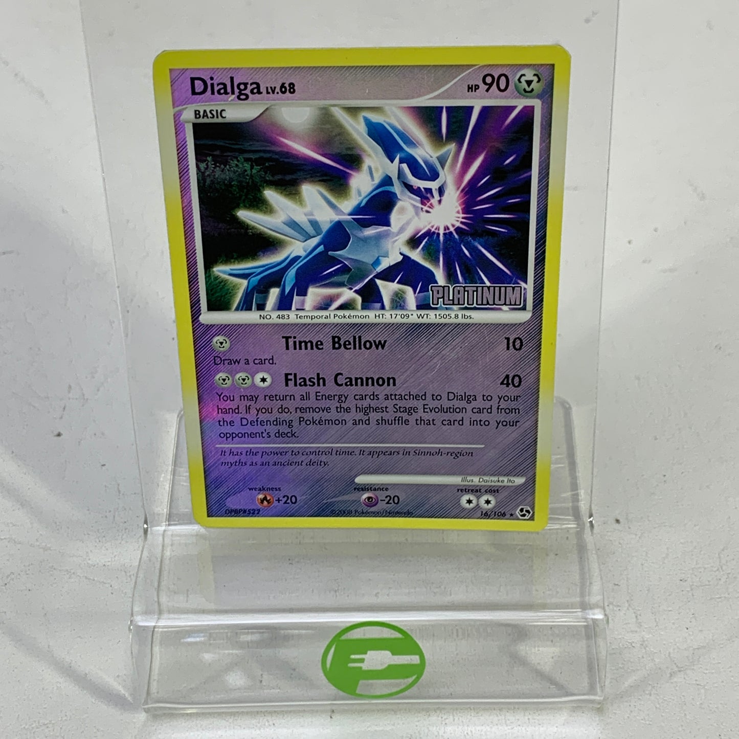 Pokémon TCG Great Encounters Dialga [Stamped] 16/106 Holo English