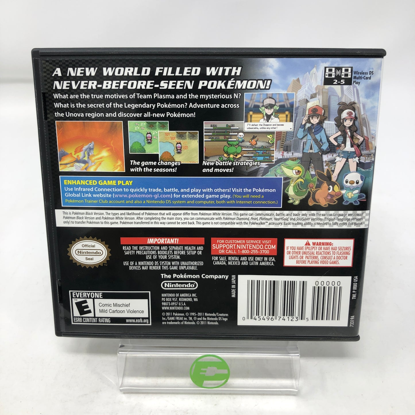 Pokemon Black (Nintendo DS, 2011)