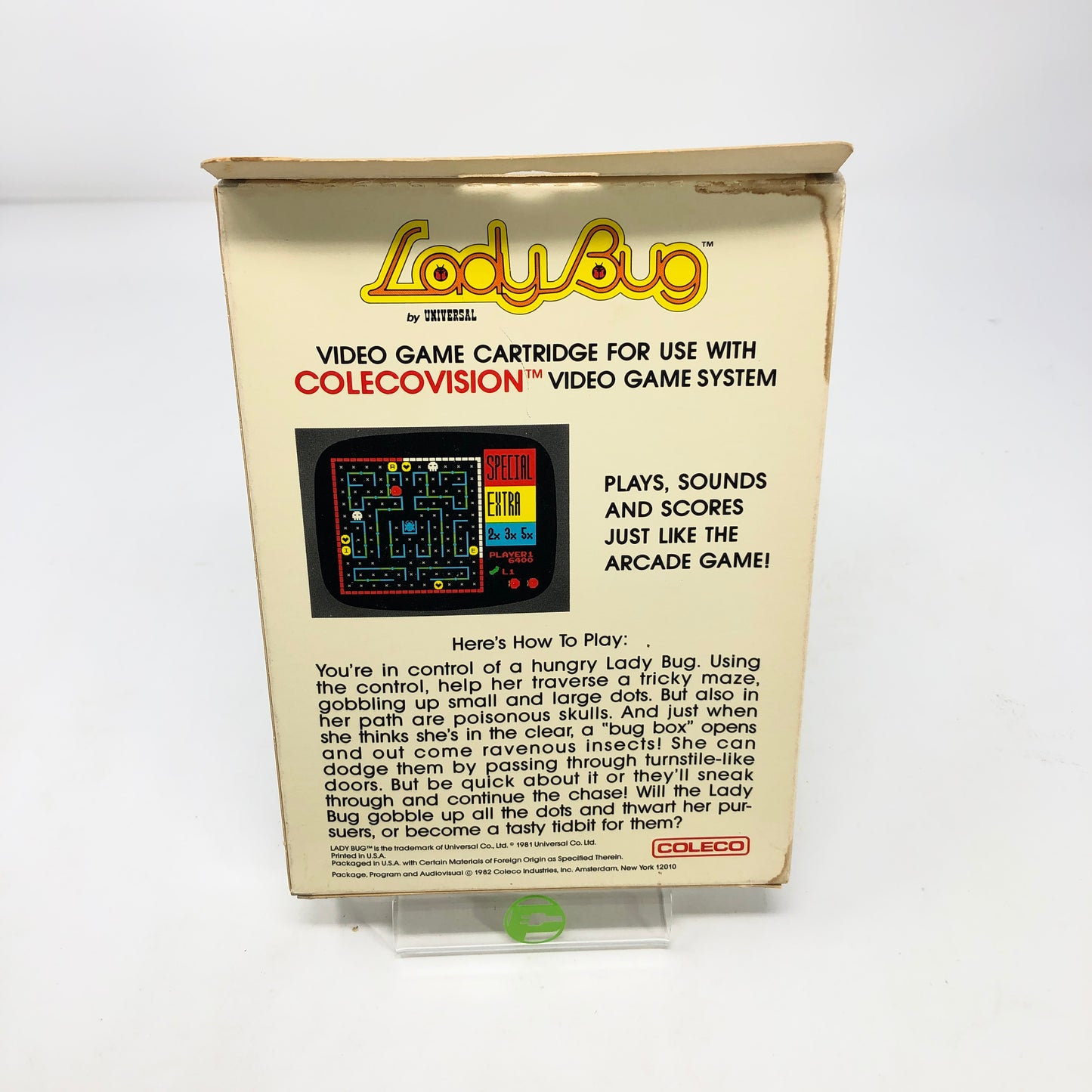 New Lady Bug (Coleco Vision, 1981)